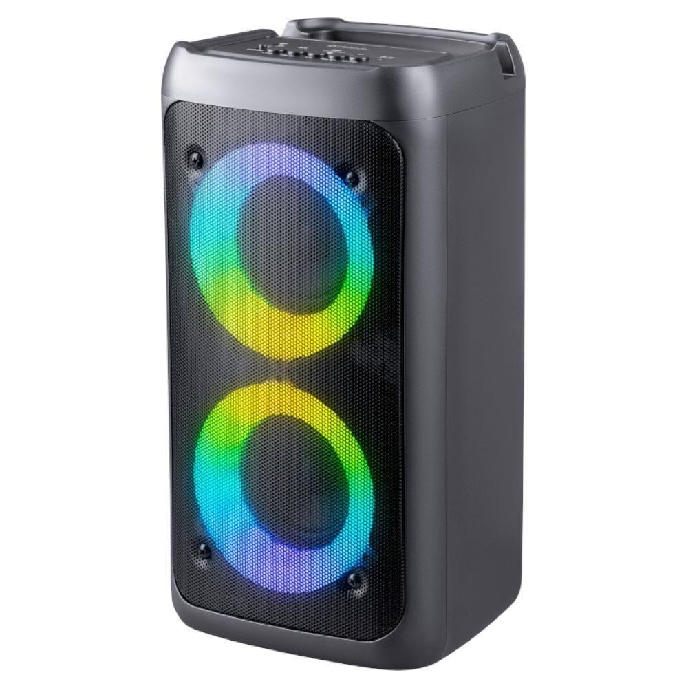Głośnik Defender BOOMER 20 Bluetooth 20W MP3/FM/SD/USB/AUX/TWS/LED/MIC KARAOKE czarny — zdjęcie 1