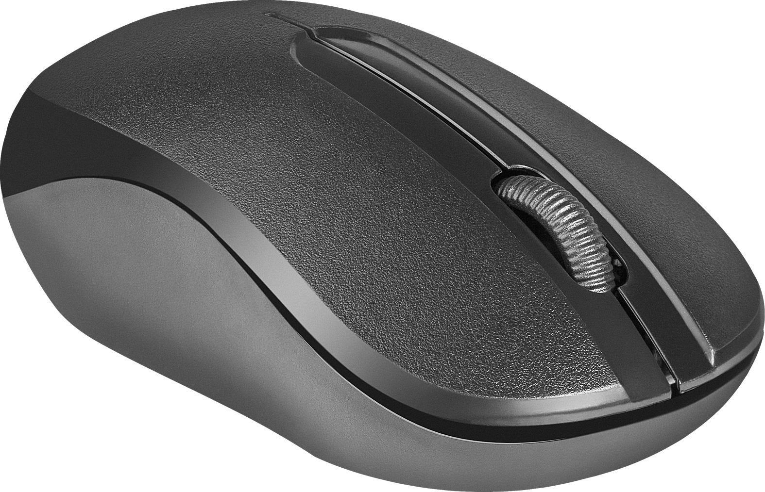 Mysz bezprzewodowa Defender DATUM MM-285 optyczna 1600dpi 3P czarna — zdjęcie 3