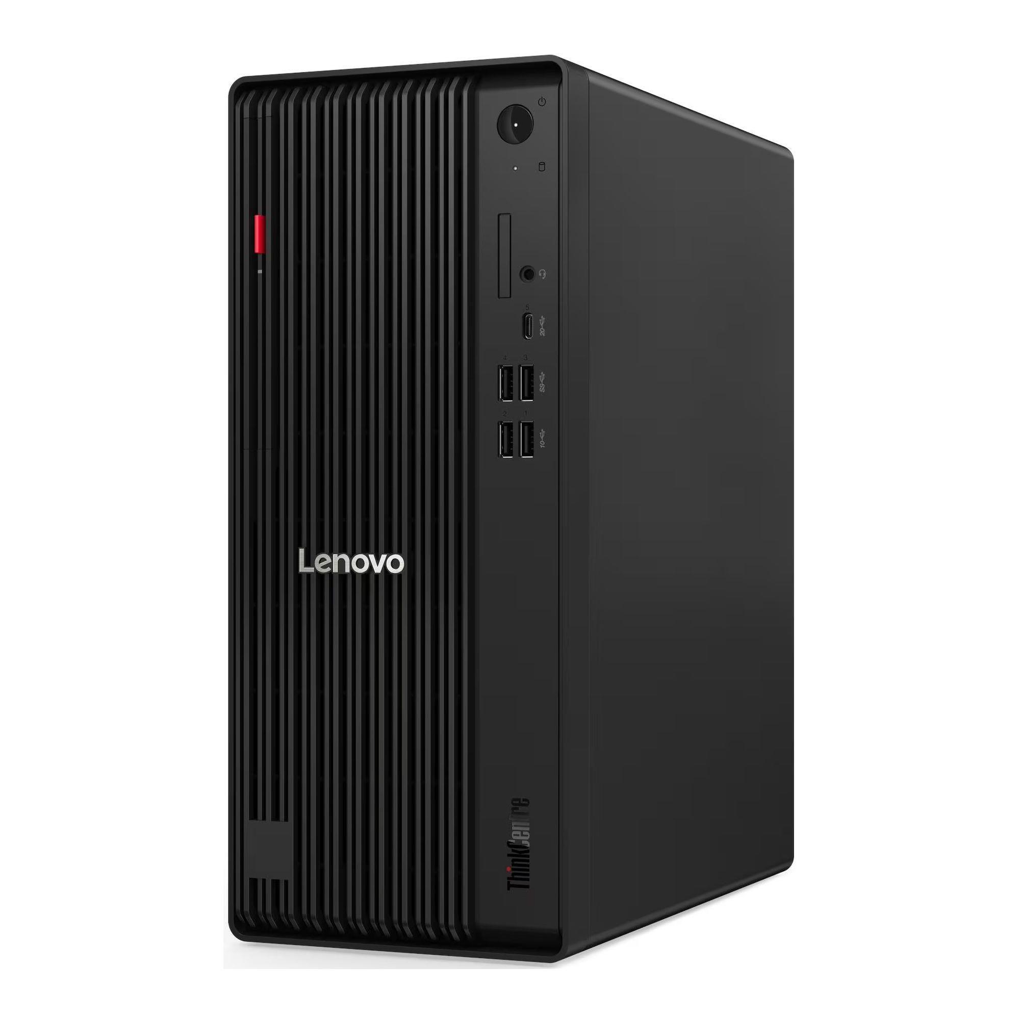 Komputer PC Lenovo ThinkCentre M70t G6 TW Ultra 5 235/16GB/SSD512GB/Intel/DVD-RW/WiFi/BT/11PR Black 3Y — zdjęcie 3