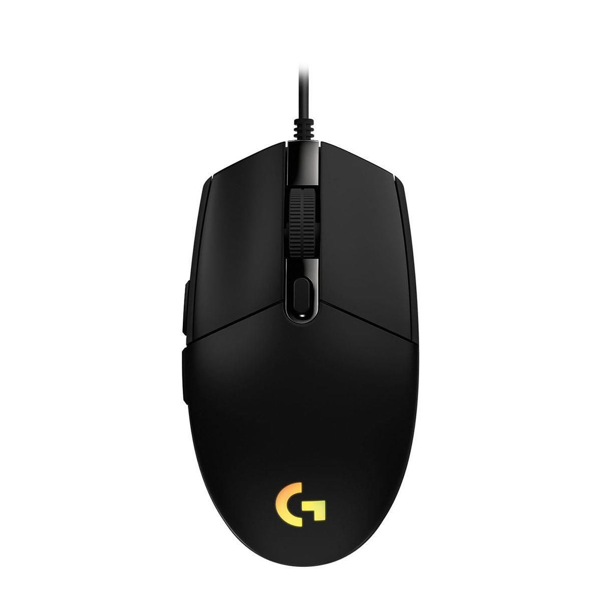 Mysz przewodowa Logitech G102 Lightsync optyczna czarna — zdjęcie 2