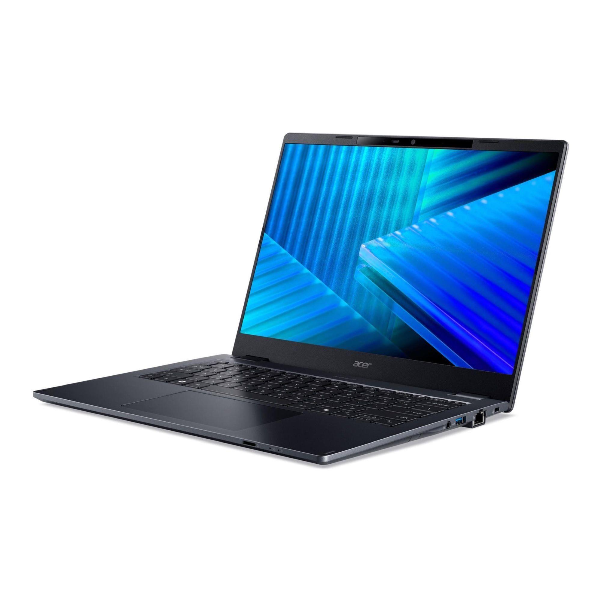 Notebook Acer TravelMate P4 TMP414-55-TCO 14"2.8K/Ultra 5 225U/16GB/SSD512GB/Intel/11PR Abyss Blue 3Y — zdjęcie 3