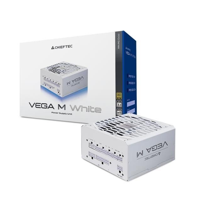 Zasilacz Chieftec VEGA M White PPG-750-CW 750W ATX 135mm 80+Gold aPFC — zdjęcie 7
