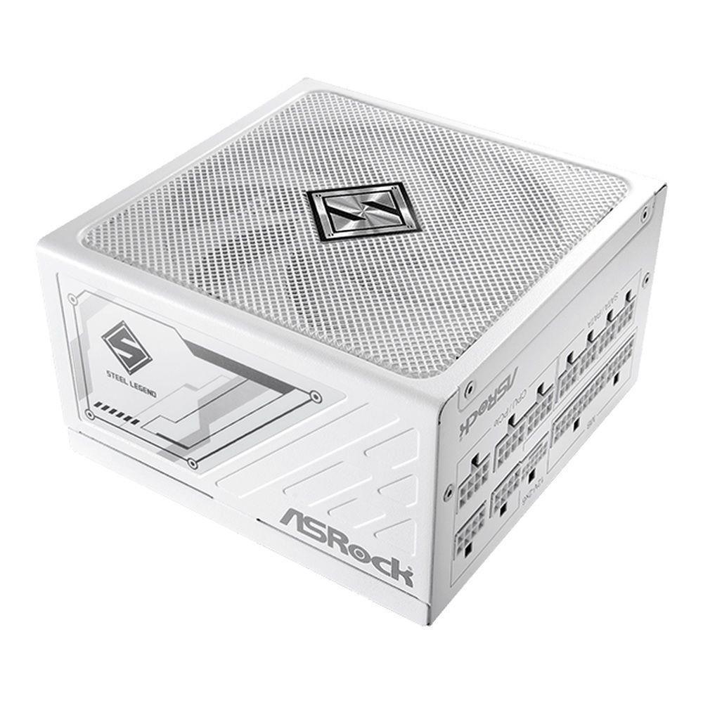 Zasilacz ASRock Steel Legend WHT 1000W 80 PLUS Gold — zdjęcie 1