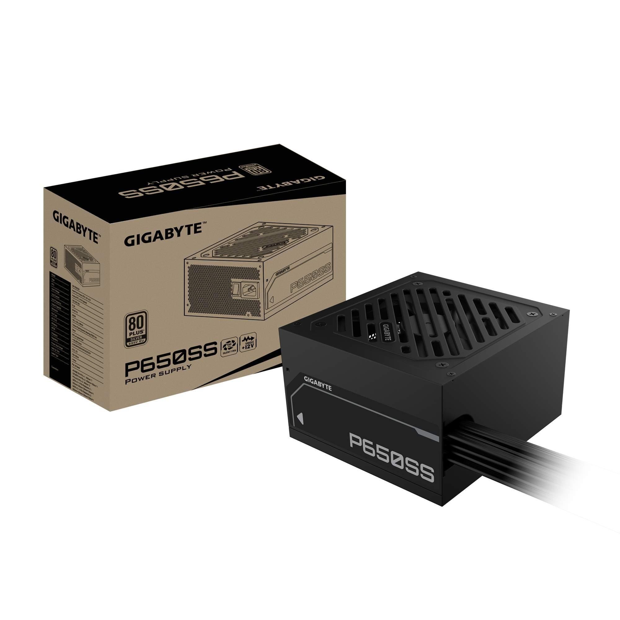 Zasilacz Gigabyte GP-P650SS 650W 120mm 80+Silver — zdjęcie 7