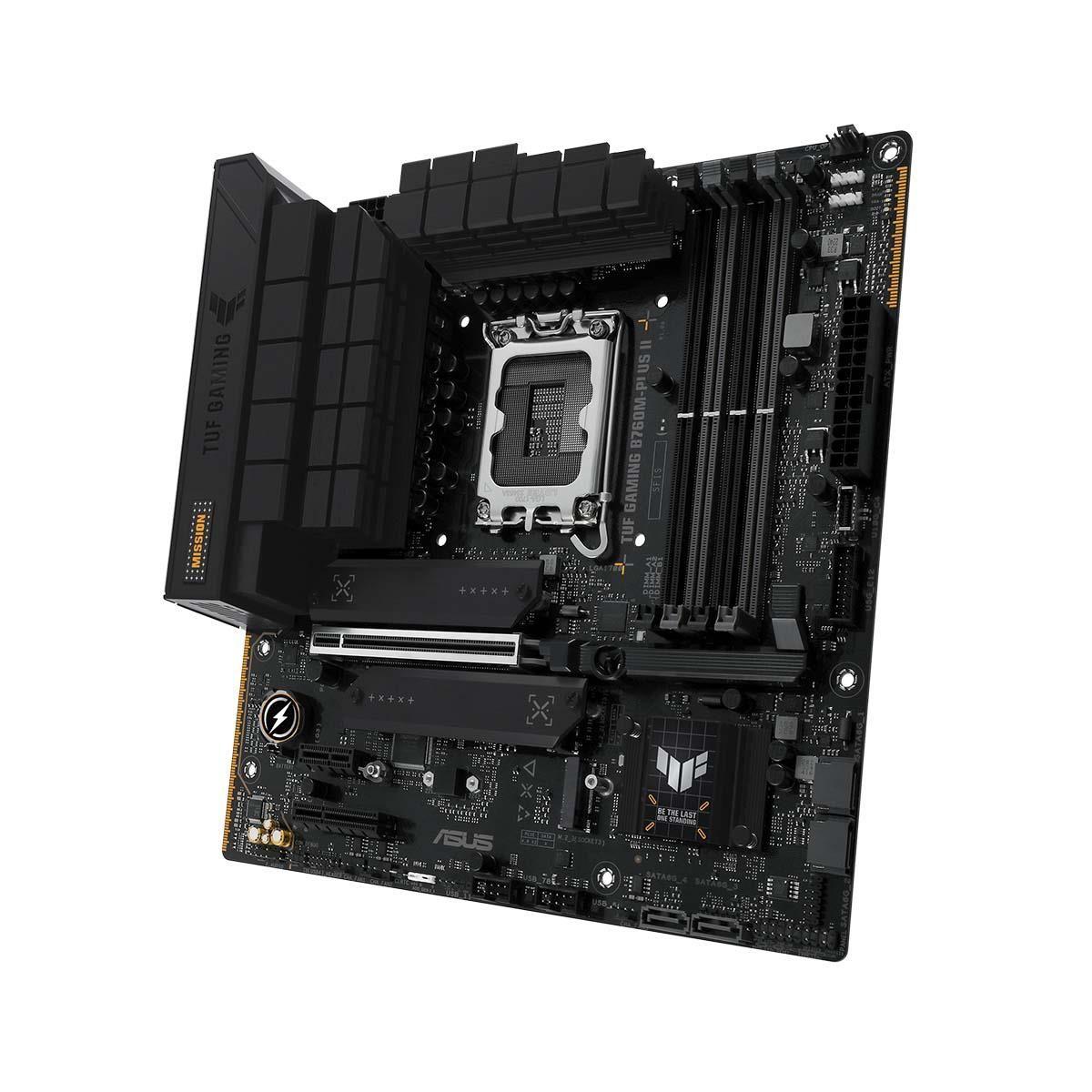 Płyta Asus TUF GAMING B760M-PLUS II /B760/DDR5/SATA3/M.2/USB3.2/PCIe5.0/s.1700/mATX — zdjęcie 3