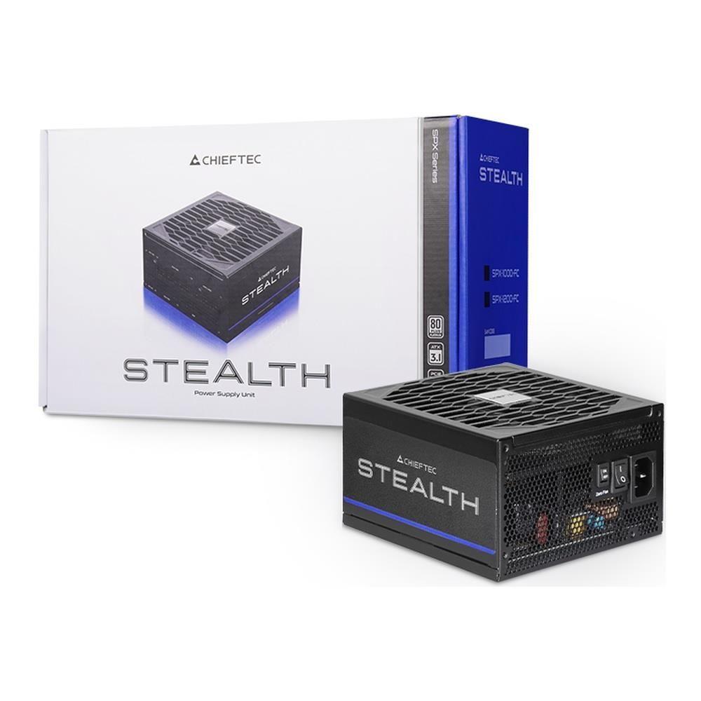 Zasilacz Chieftec Stealth SPX-1000-FC 1000W ATX 135mm 80+ Platinum aPFC — zdjęcie 7