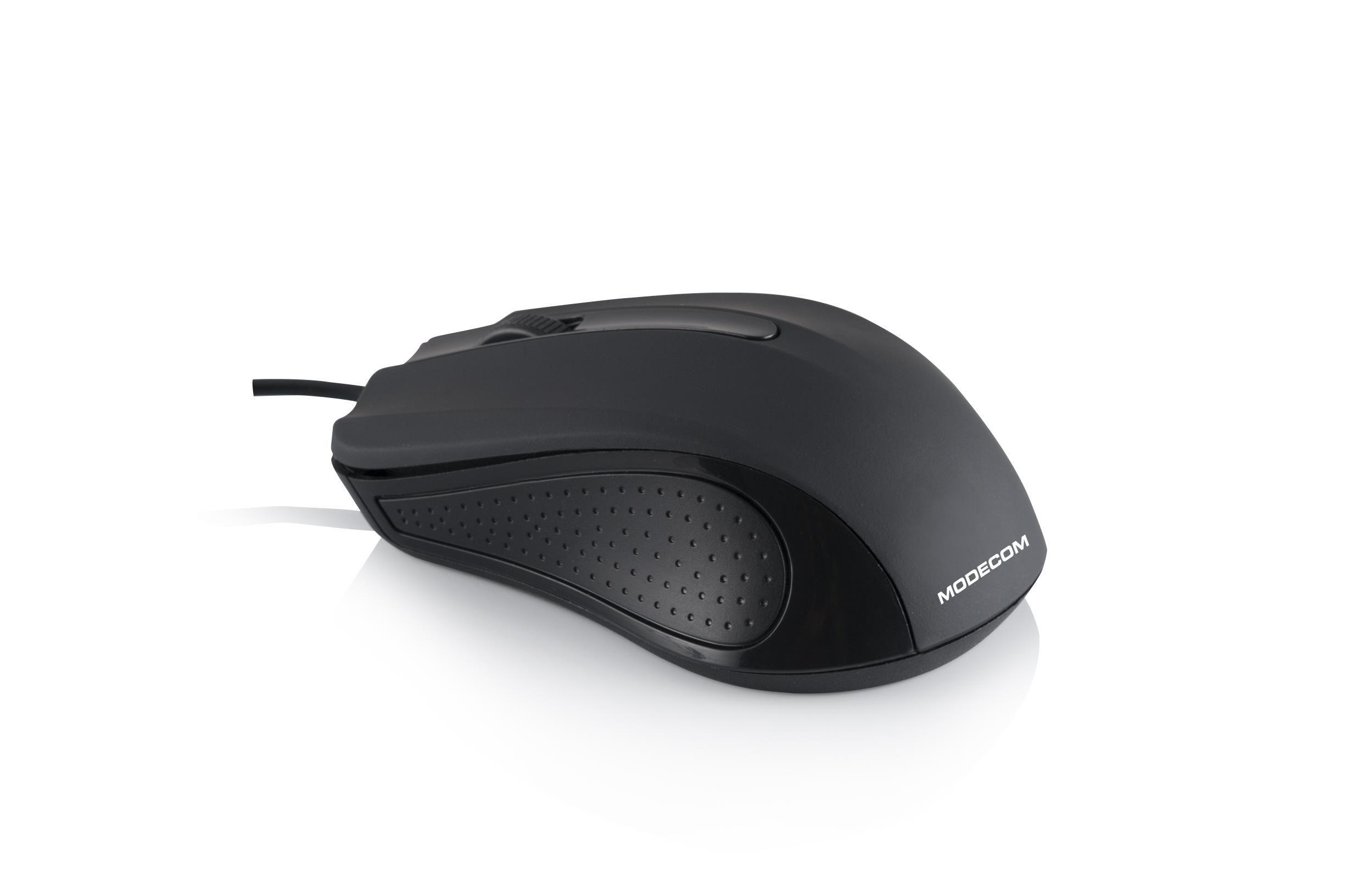 Mysz przewodowa Modecom MC-M9 czarna — zdjęcie 2
