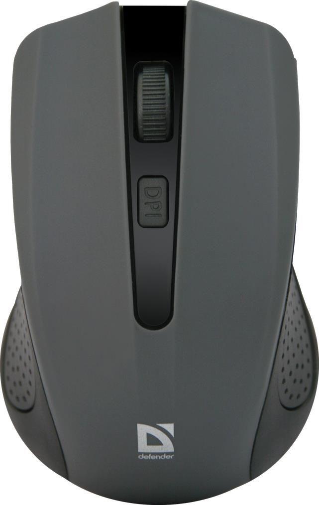 Mysz bezprzewodowa Defender ACCURA MM-935 optyczna 1600dpi 4P szara — zdjęcie 1