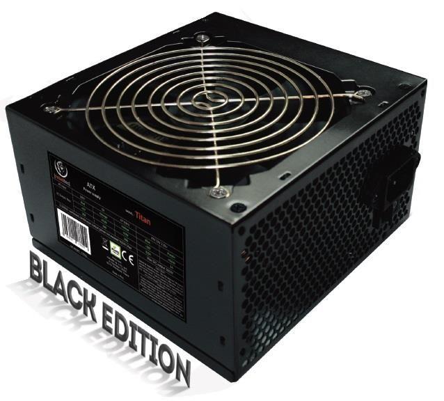 Zasilacz ATX Rebeltec TITAN 500 120mm fan + kabel