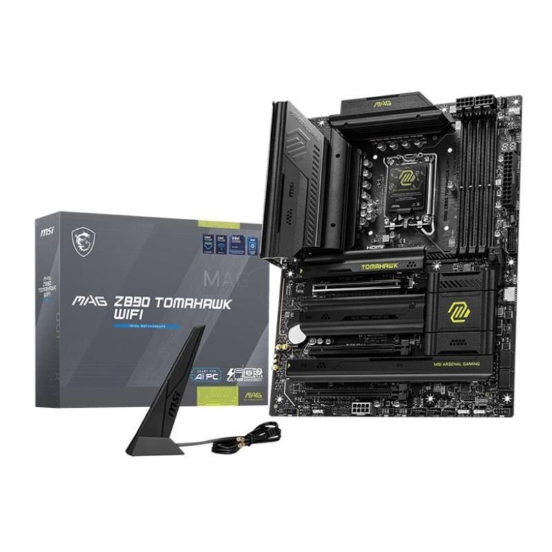 Płyta MSI MAG Z890 TOMAHAWK WIFI /Z890/DDR5/SATA3/M.2/TB4/WiFi/BT/PCIe5.0/s.1851/ATX — zdjęcie 5