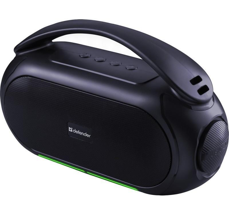 Głośnik Defender BEATBOX 12 Bluetooth 12W MP3/FM/SD/USB/LED czarny — zdjęcie 4