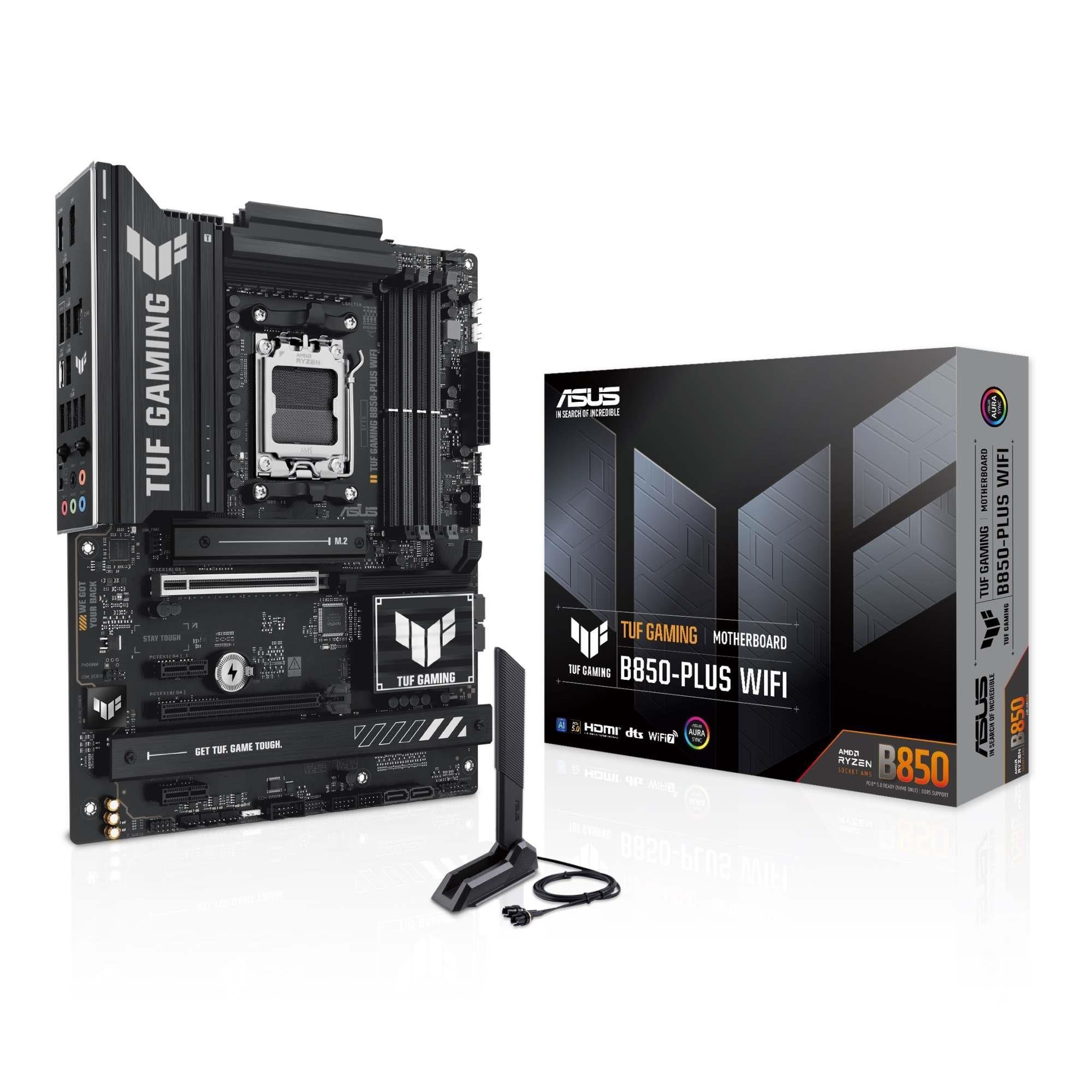 Płyta Asus TUF GAMING B850-PLUS WIFI /AMD B850/DDR5/SATA3/M.2/USB3.2/PCIe5.0/AM5/ATX — zdjęcie 5