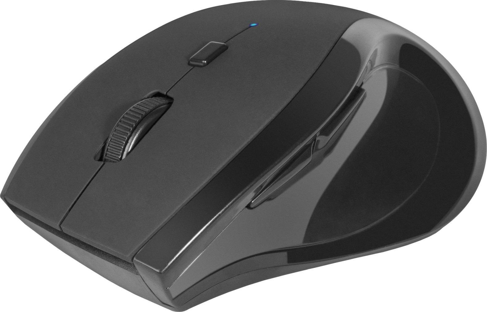 Mysz bezprzewodowa Defender ACCURA MM-295 optyczna 1600dpi 6P czarna — zdjęcie 2