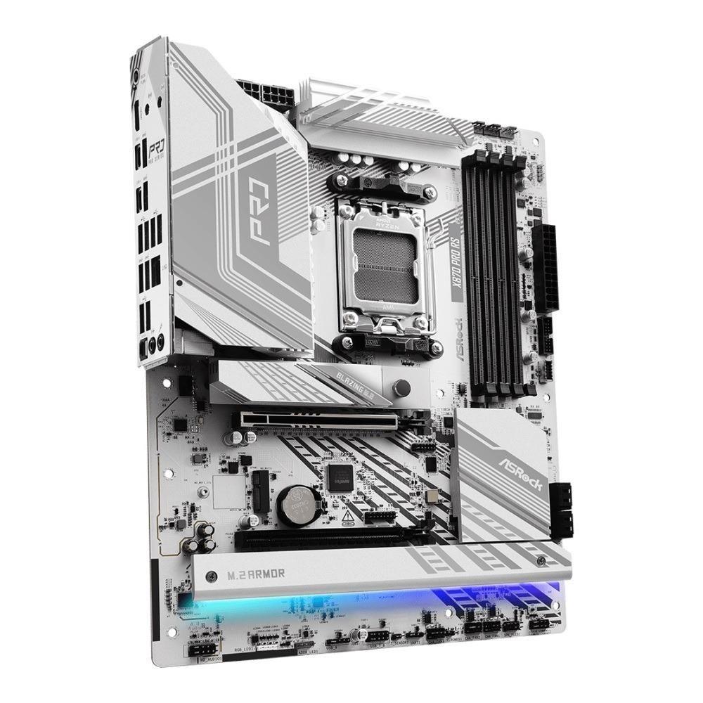 Płyta ASrock X870 PRO RS /AMD X870/DDR5/SATA3/M.2/USB4/PCIe5.0/AM5/ATX — zdjęcie 3