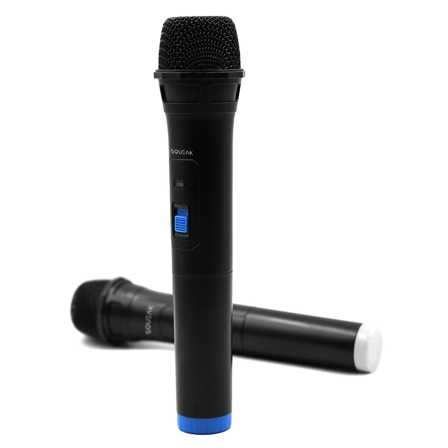 Mikrofony bezprzewodowe do KARAOKE SQUEAK VocalDuo 2,4G SQ1007 2 szt. — zdjęcie 3