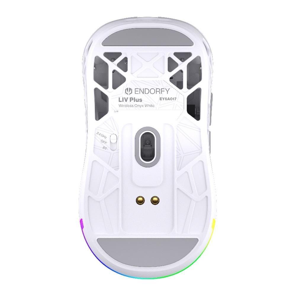 Mysz bezprzewodowa Endorfy LIV Plus Wireless Onyx White (EY6A017) — zdjęcie 6