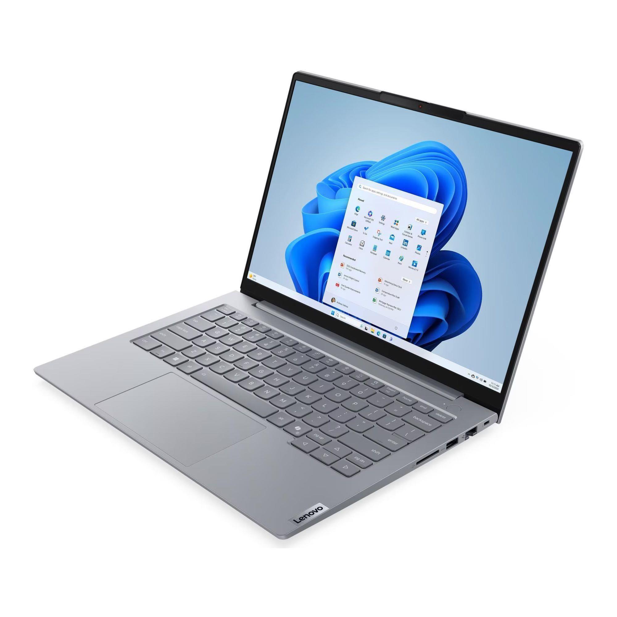 Notebook Lenovo ThinkBook 14 G8 IRL 14"WUXGA/i5-13420H/16GB/SSD512GB/UHD/11PR Arctic Grey 3Y — zdjęcie 3