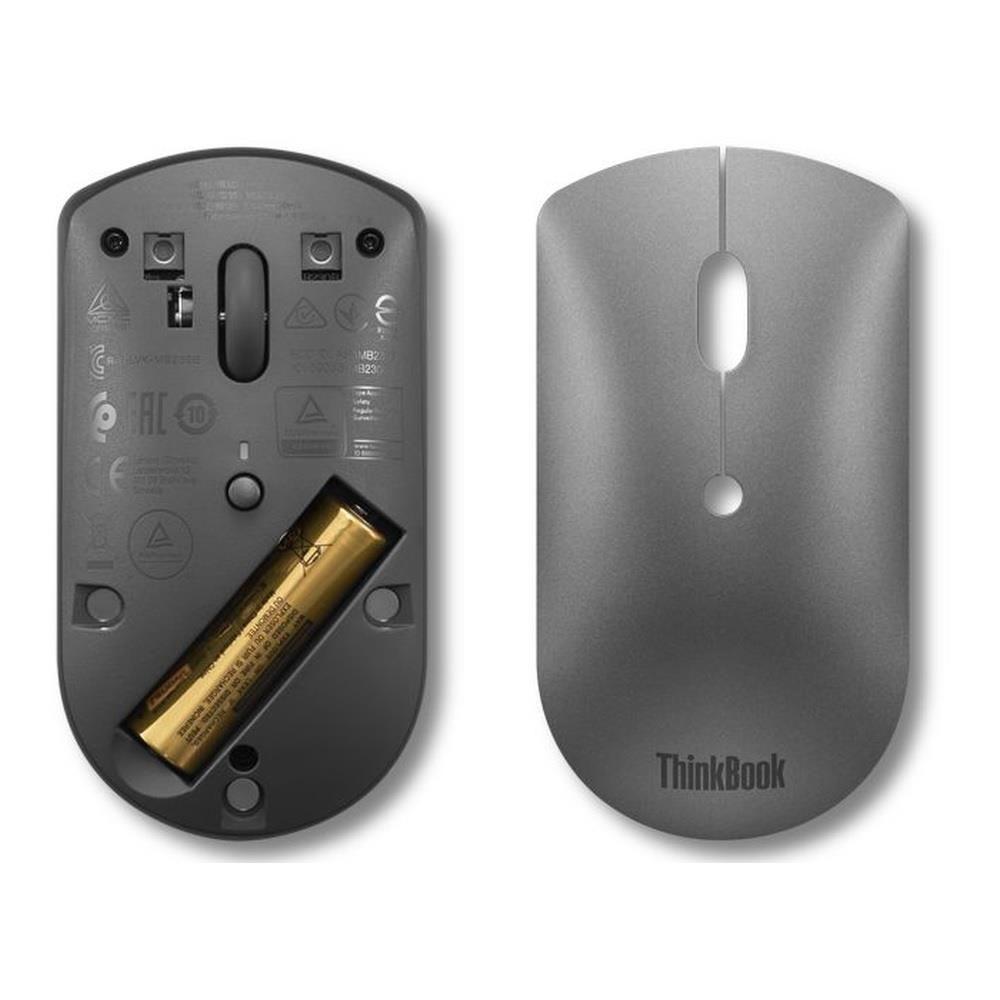 Mysz bezprzewodowa Lenovo ThinkBook Bluetooth Silent Mouse optyczna szara — zdjęcie 6