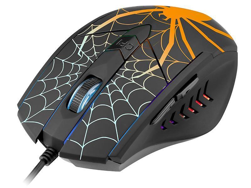 Mysz przewodowa Tracer Black Widow USB optyczna — zdjęcie 1
