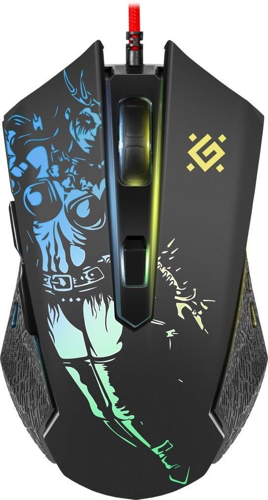 Mysz przewodowa Defender Sin'Sister GM-933 7200dpi 6P + podkładka Gaming + GRA — zdjęcie 3