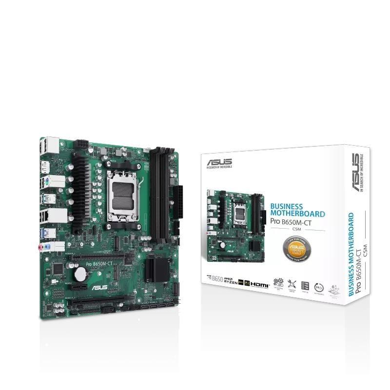 Płyta Asus Pro B650M-CT-CSM /AMD B650/DDR5/SATA3/M.2/PCIe4.0/AM5/mATX — zdjęcie 6