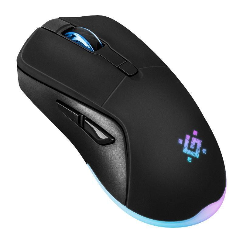 Mysz bezprzewodowa Defender DEMON GM-534 optyczna 3200dpi czarna RGB AKUMULATOR 6 przycisków Gaming — zdjęcie 5