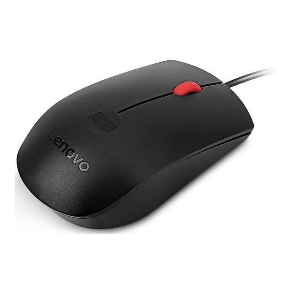 Mysz przewodowa Lenovo Fingerprint Biometric USB Mouse G2 optyczna czarna — zdjęcie 2