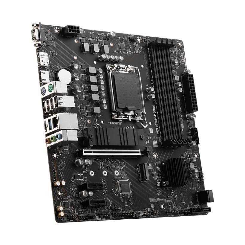 Płyta MSI PRO B760M-P DDR4 /B760/DDR4/SATA3/M.2/USB3.1/PCIe4.0/s.1700/mATX — zdjęcie 3