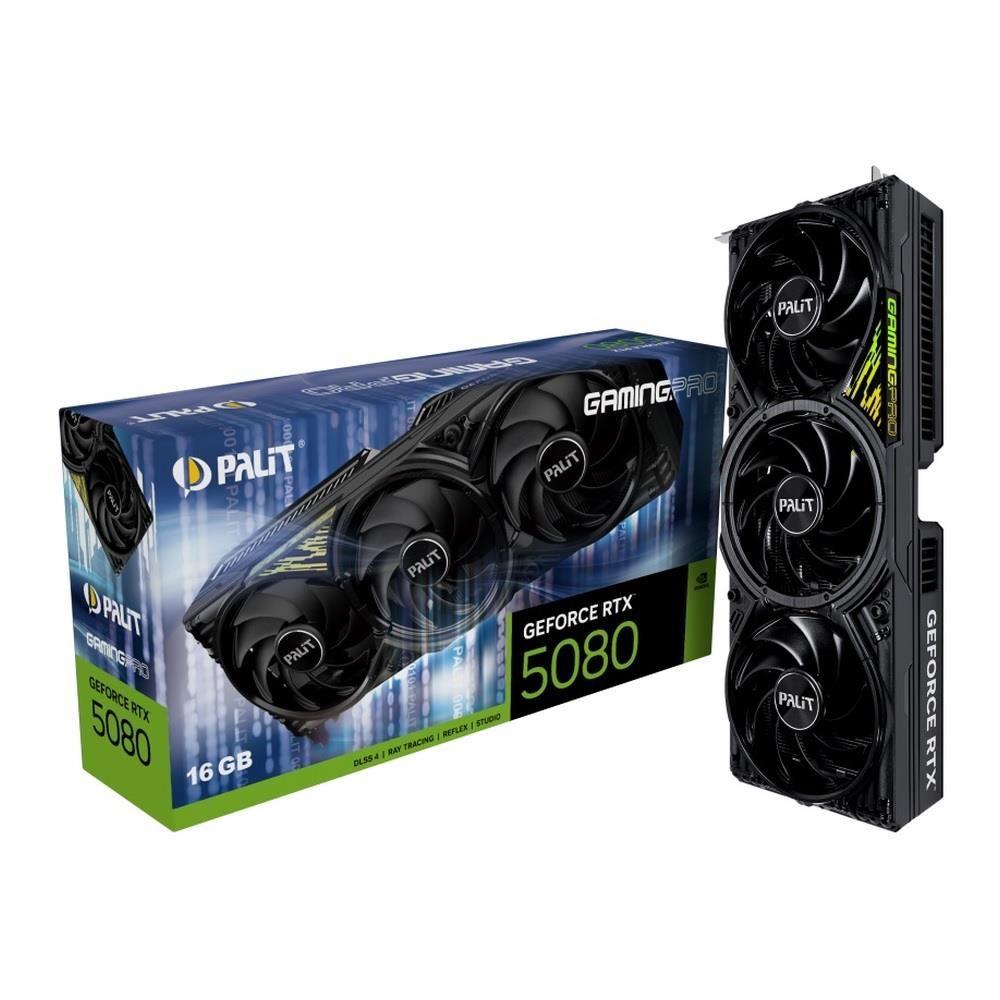 Karta VGA Palit GeForce RTX 5080 GamingPro 16GB GDDR7 256bit HDMI+3DP PCIe5.0 — zdjęcie 8
