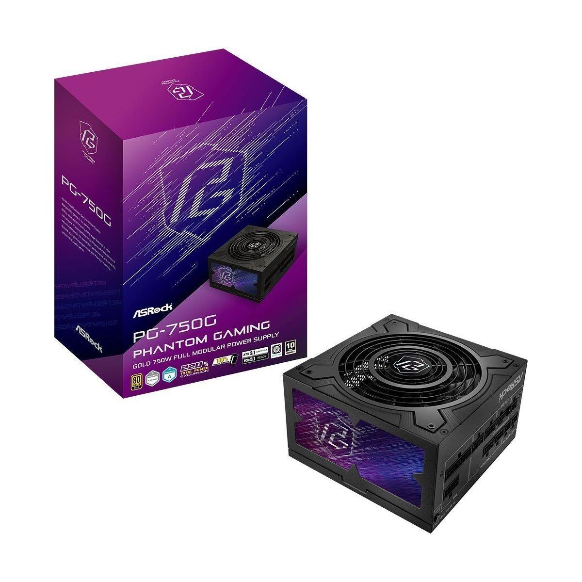 Zasilacz ASRock Phantom Gaming 750W 80 PLUS Gold — zdjęcie 7