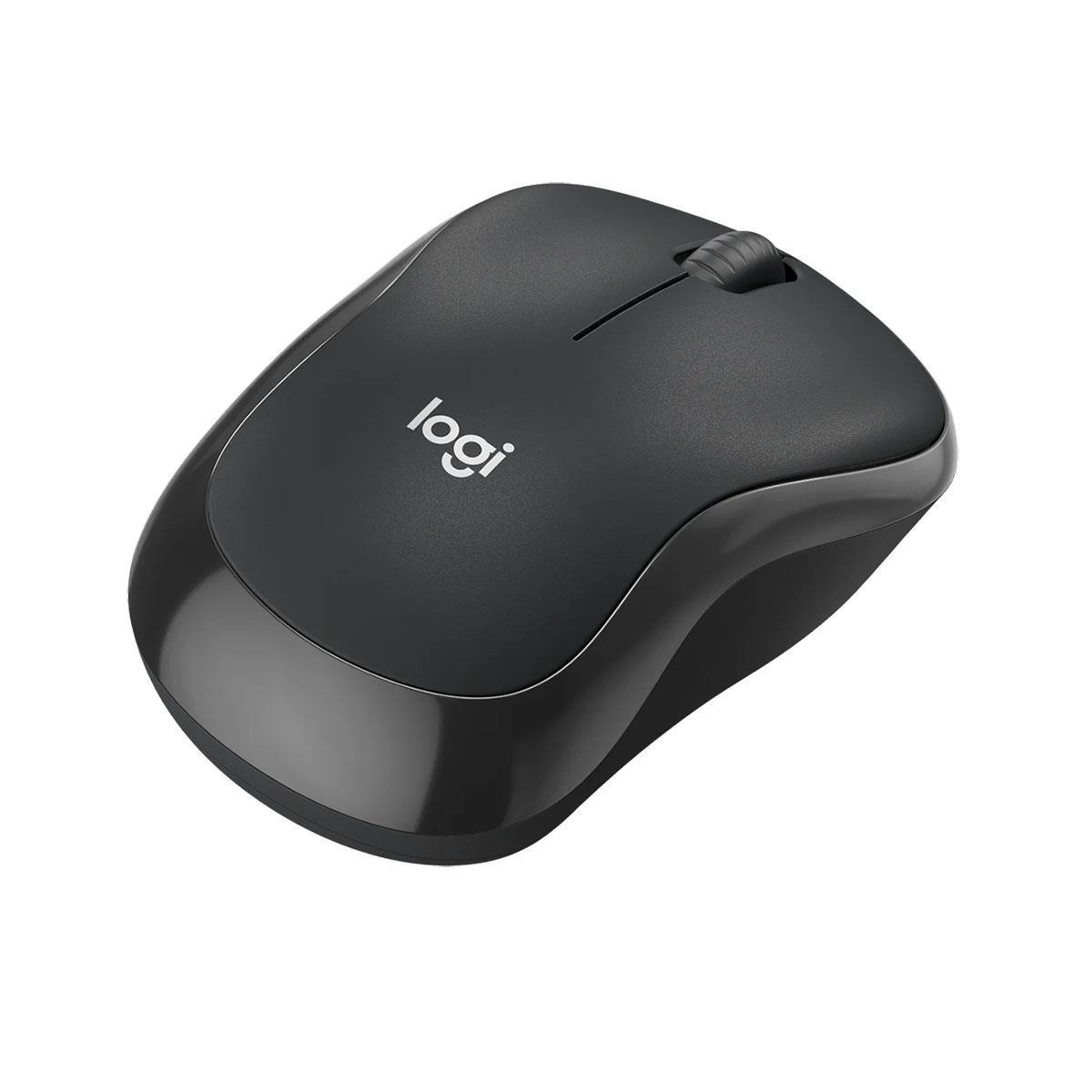 Mysz bezprzewodowa Logitech M240 Silent Bluetooth optyczna czarna/grafitowa — zdjęcie 2