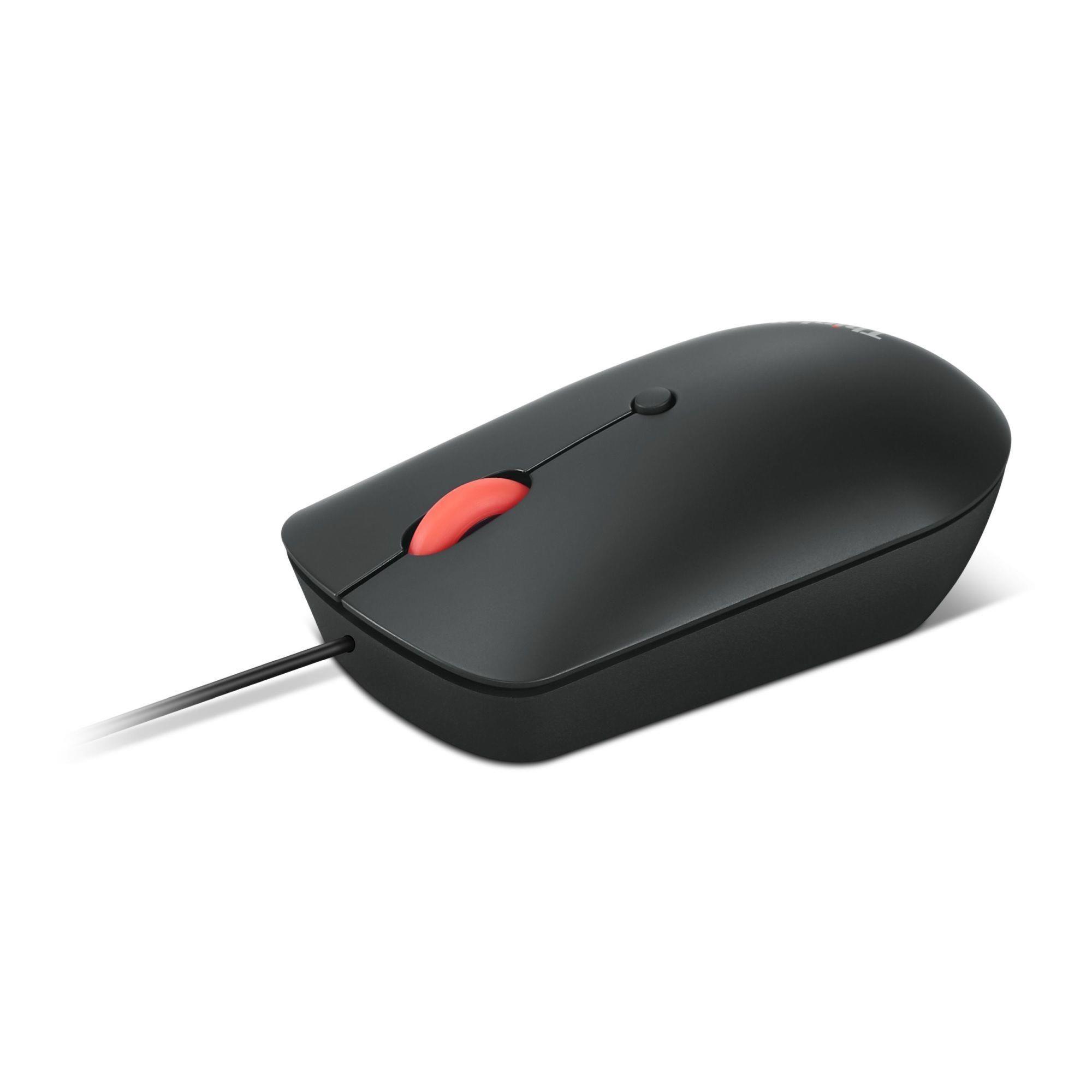 Mysz przewodowa Lenovo ThinkPad USB-C Wired Compact Mouse optyczna czarna — zdjęcie 4