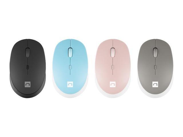 Mysz bezprzewodowa Natec Harrier 2 bluetooth 5.1 1600 DPI z cichym klikiem czarna — zdjęcie 2