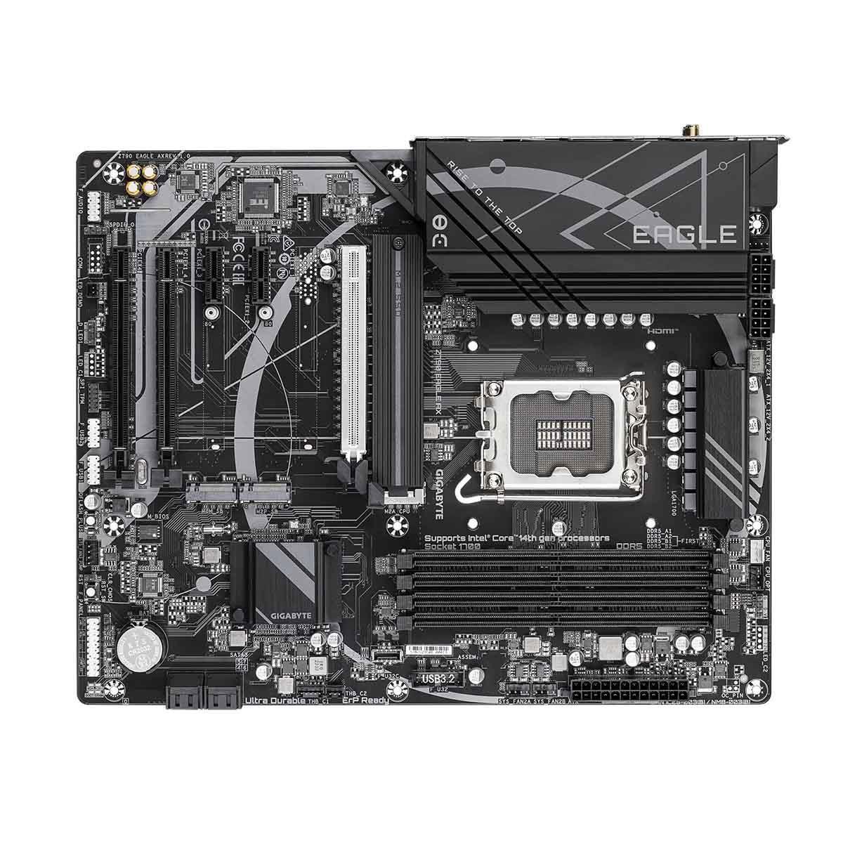 Płyta Gigabyte Z790 EAGLE AX /Z790/DDR5/SATA3/M.2/USB3.2/PCIe5.0/WiFi/BT/s.1700/ATX — zdjęcie 3