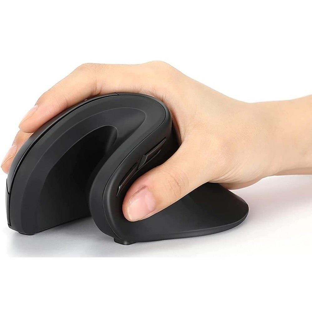Mysz bezprzewodowa Techly 2.4GHz RF USB pionowa 3200dpi optyczna — zdjęcie 3