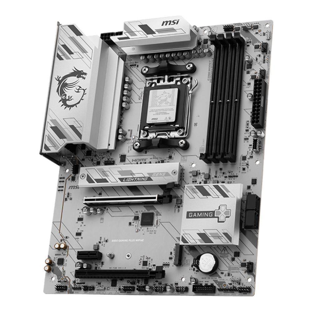 Płyta MSI B850 GAMING PLUS WIFI6E /AMD B850/DDR5/SATA3/M.2/USB3.1/WiFi/BT/PCIe4.0/AM5/ATX — zdjęcie 3