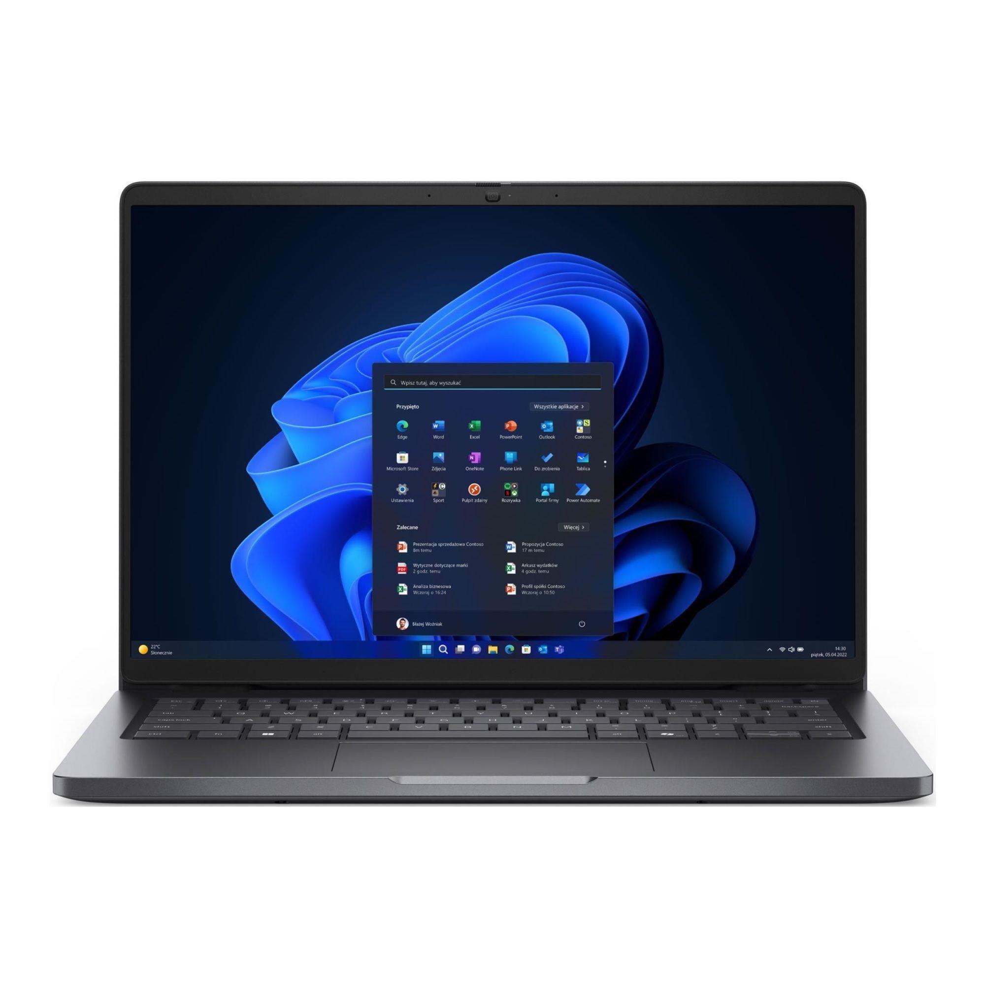 Notebook Dell Pro 14 PC14250 14"FHD+/Core 5 120U/16GB/SSD512GB/Intel/11PR Black 3Y ProSupport