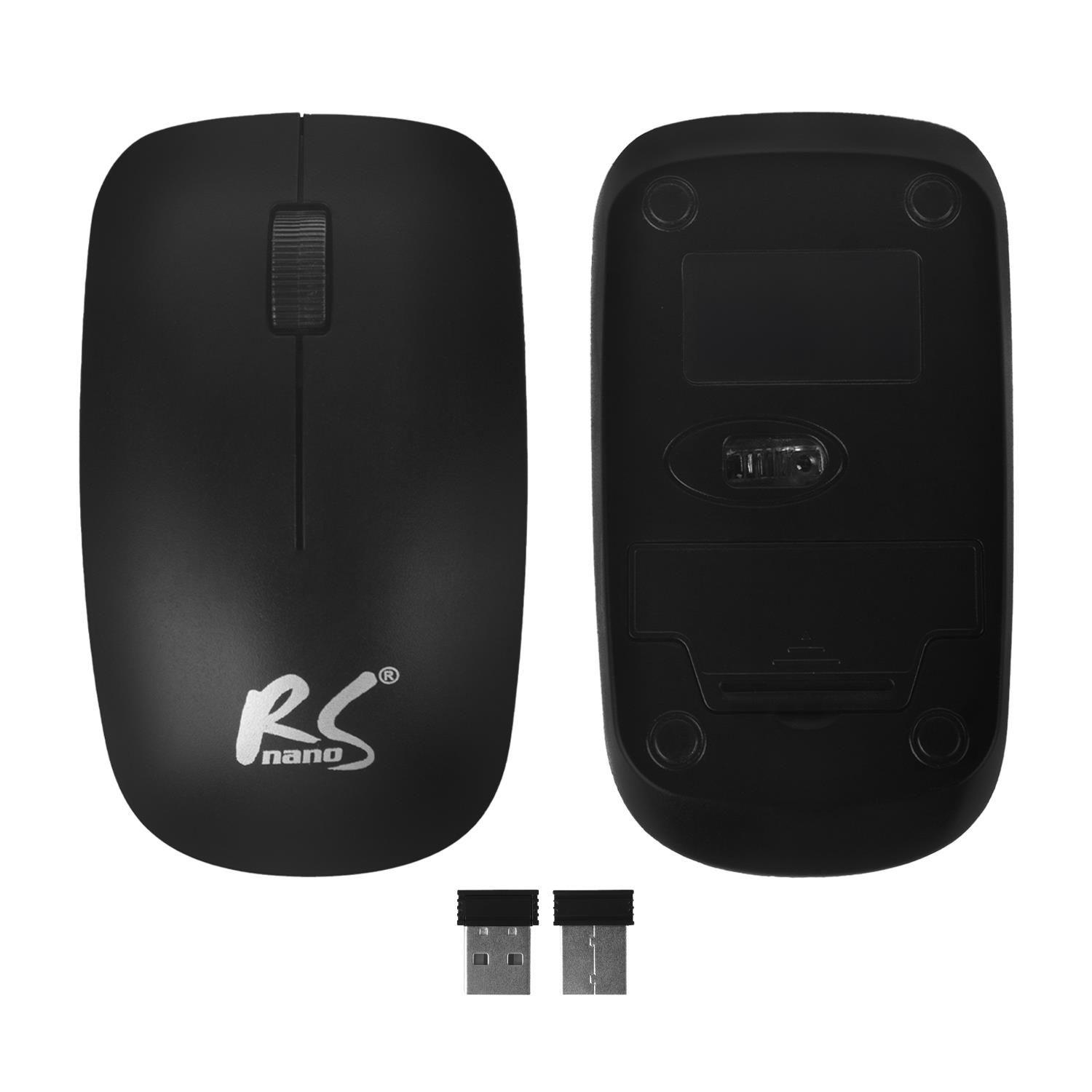 Klawiatura + mysz bezprzewodowa COMBO NanoRS, RS580 — zdjęcie 3