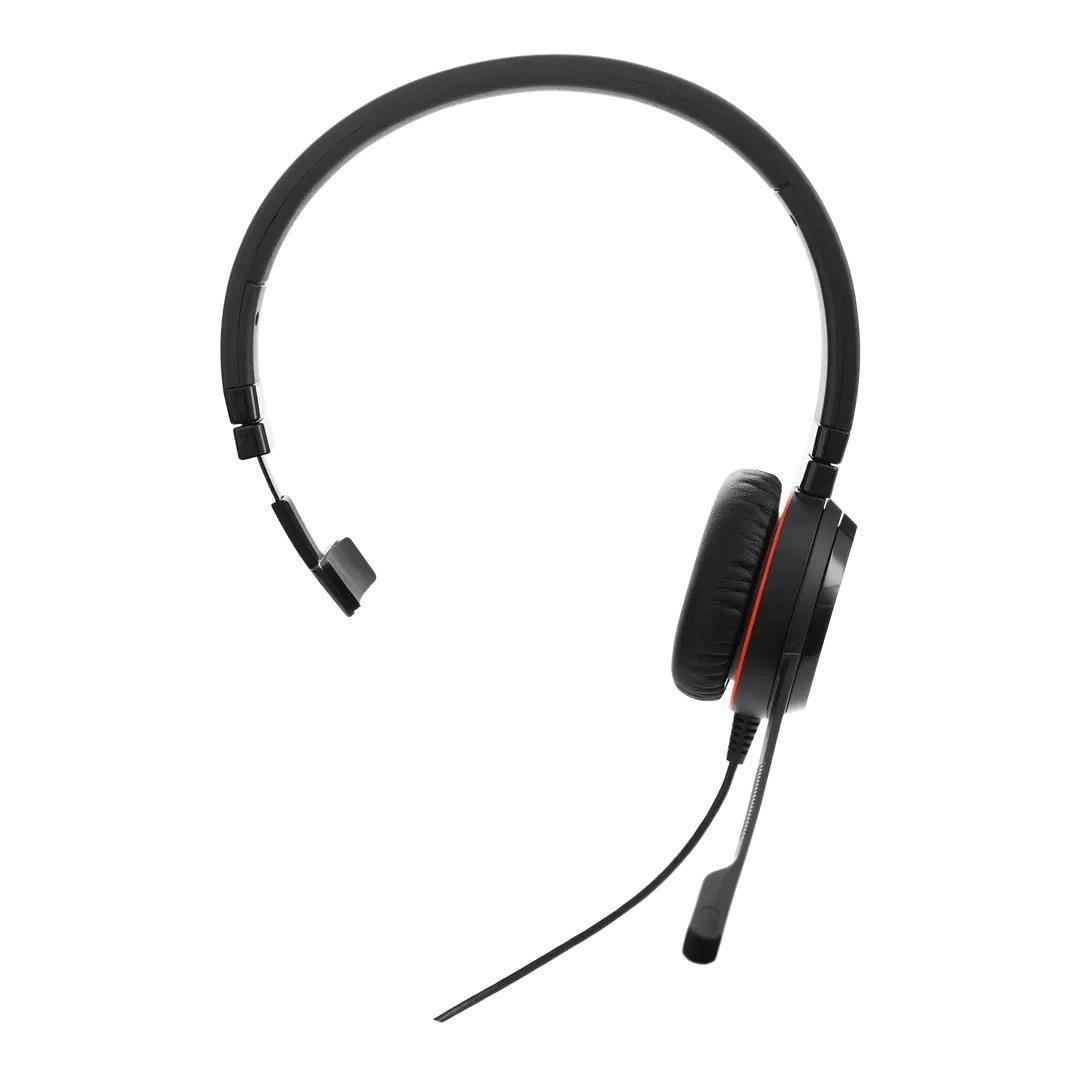 Słuchawki przewodowe z mikrofonem Jabra Evolve 30 II MS Mono, USB-A czarne — zdjęcie 2