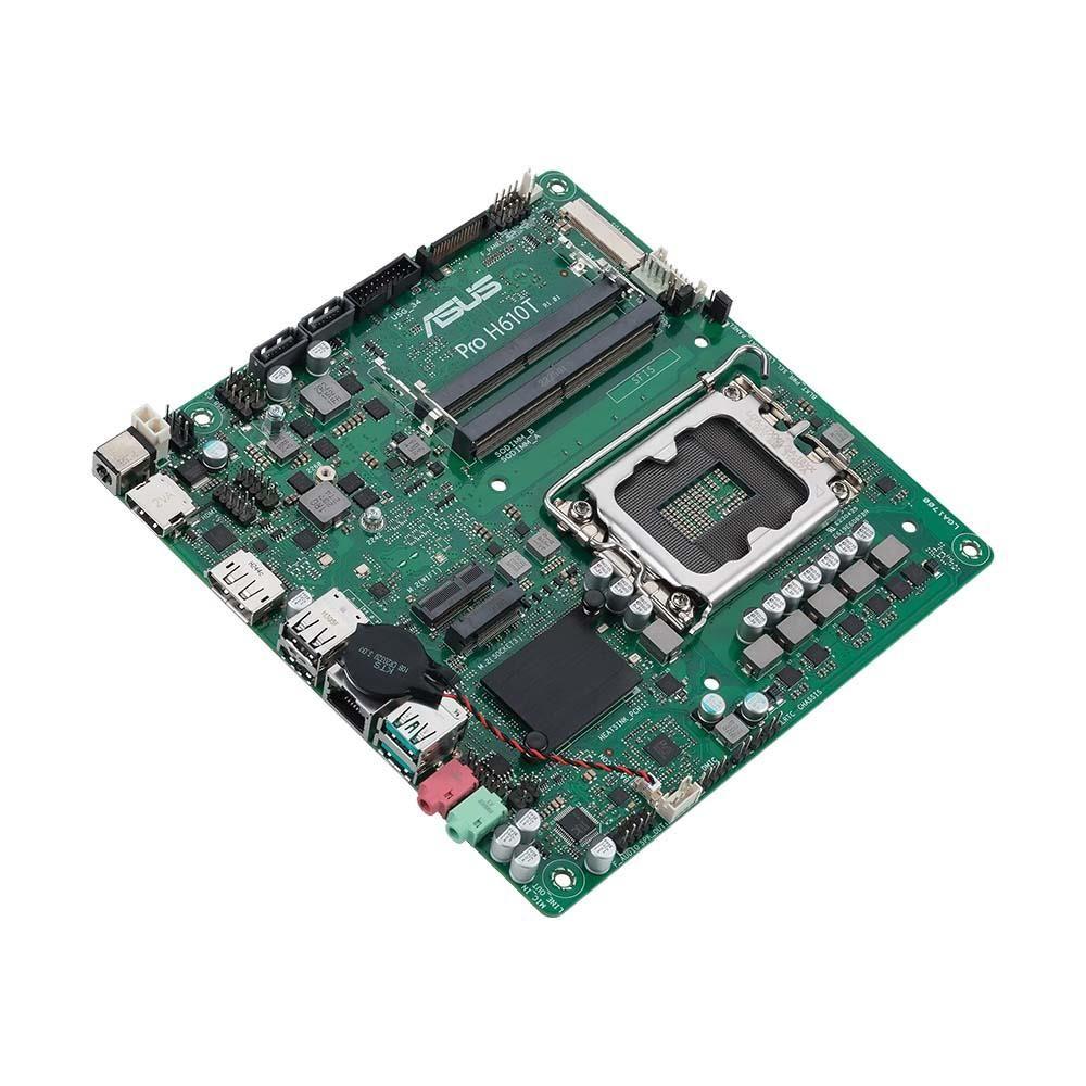 Płyta Asus Pro H610T-CSM /H610/DDR5/SATA3/M.2/USB3.1/s.1700/mITX — zdjęcie 3