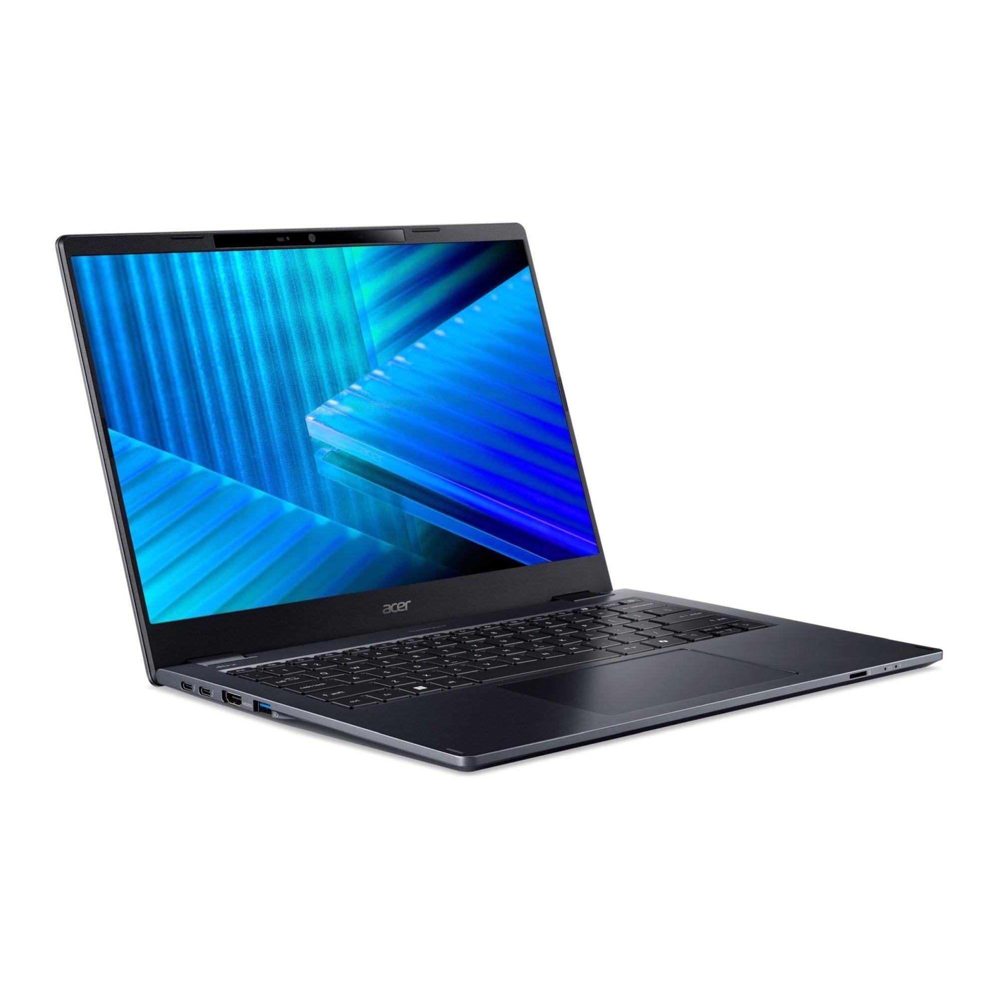 Notebook Acer TravelMate P4 TMP414-55-TCO 14"2.8K/Ultra 5 225U/16GB/SSD512GB/Intel/11PR Abyss Blue 3Y — zdjęcie 2