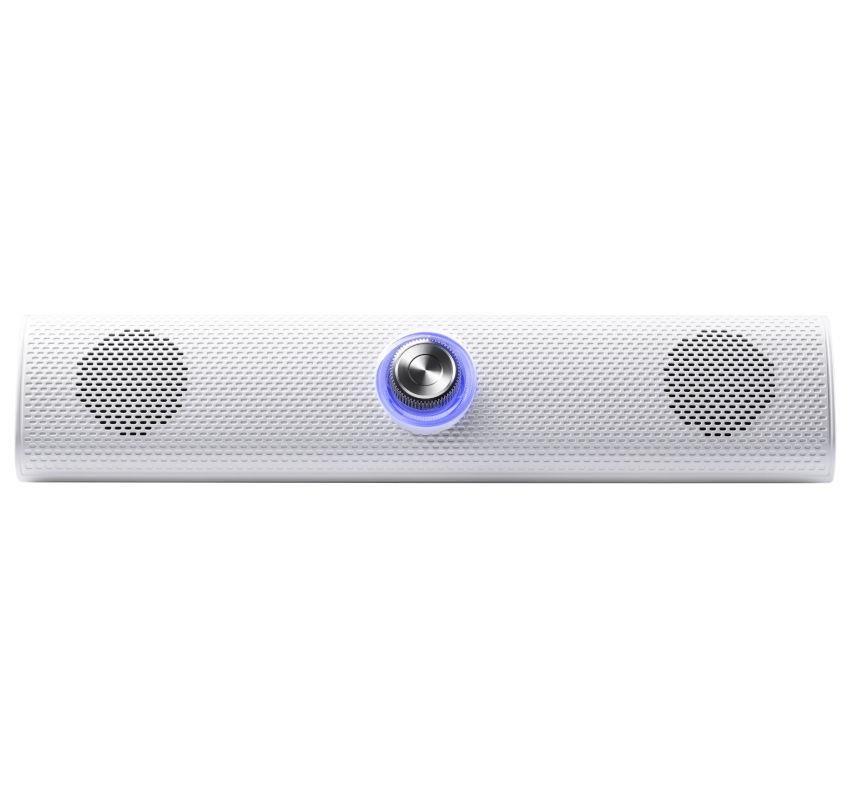 Głośnik Defender Z11 Soundbar 6W USB LED Podświetlany Biały — zdjęcie 3