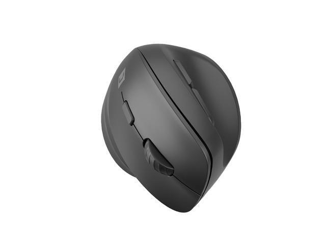 Mysz bezprzewodowa Natec Crake 2 Bluetooth 5.2 + 2.4GHz 2400DPI wertykalna czarna — zdjęcie 4