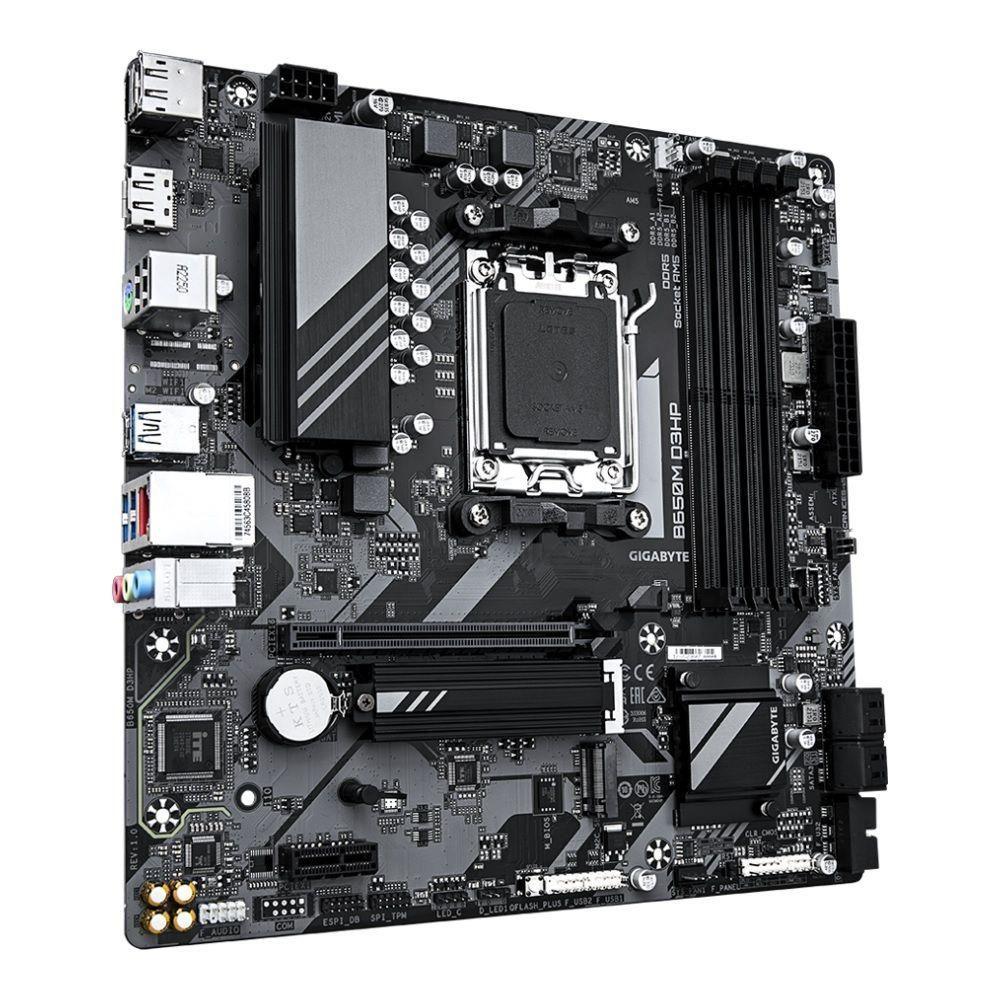 Płyta Gigabyte B650M D3HP /AMD B650/DDR5/SATA3/M.2/USB3.0/PCIe4.0/AM5/mATX — zdjęcie 2