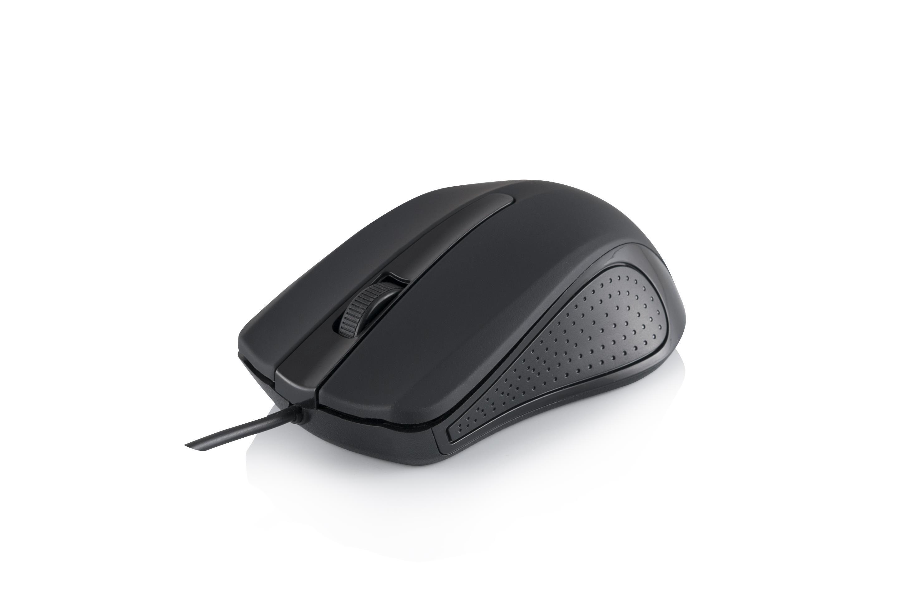 Mysz przewodowa Modecom MC-M9 czarna — zdjęcie 3
