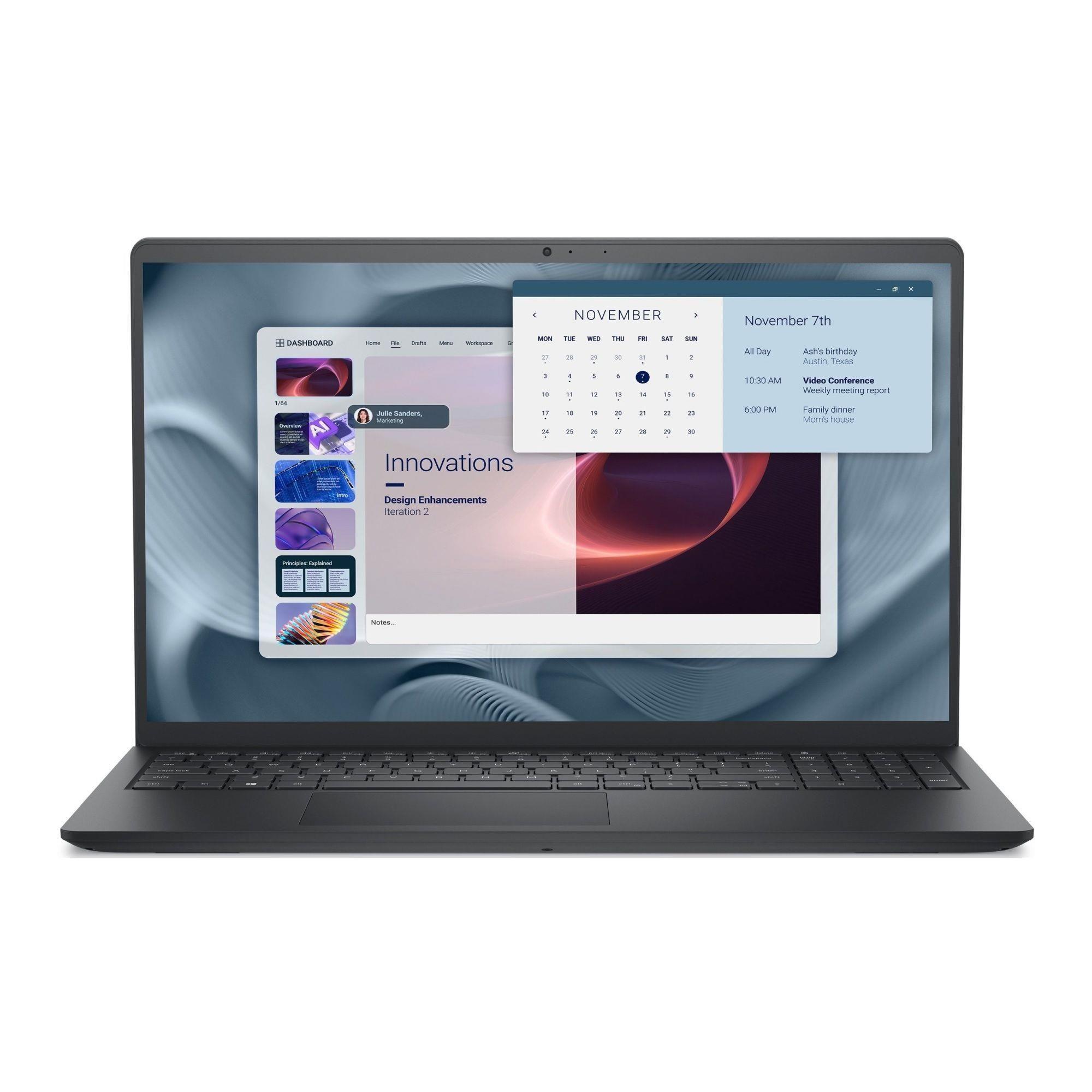 Notebook Dell Pro 15 Essential PV15250 15,6"FHD/i5-1334U/16GB/SSD512GB/IrisXe/11PR Carbon Black 3Y Pro Support — zdjęcie 1
