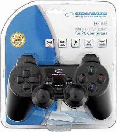 Gamepad / kontroler Esperanza Vibration EG102 Warrior — zdjęcie 2