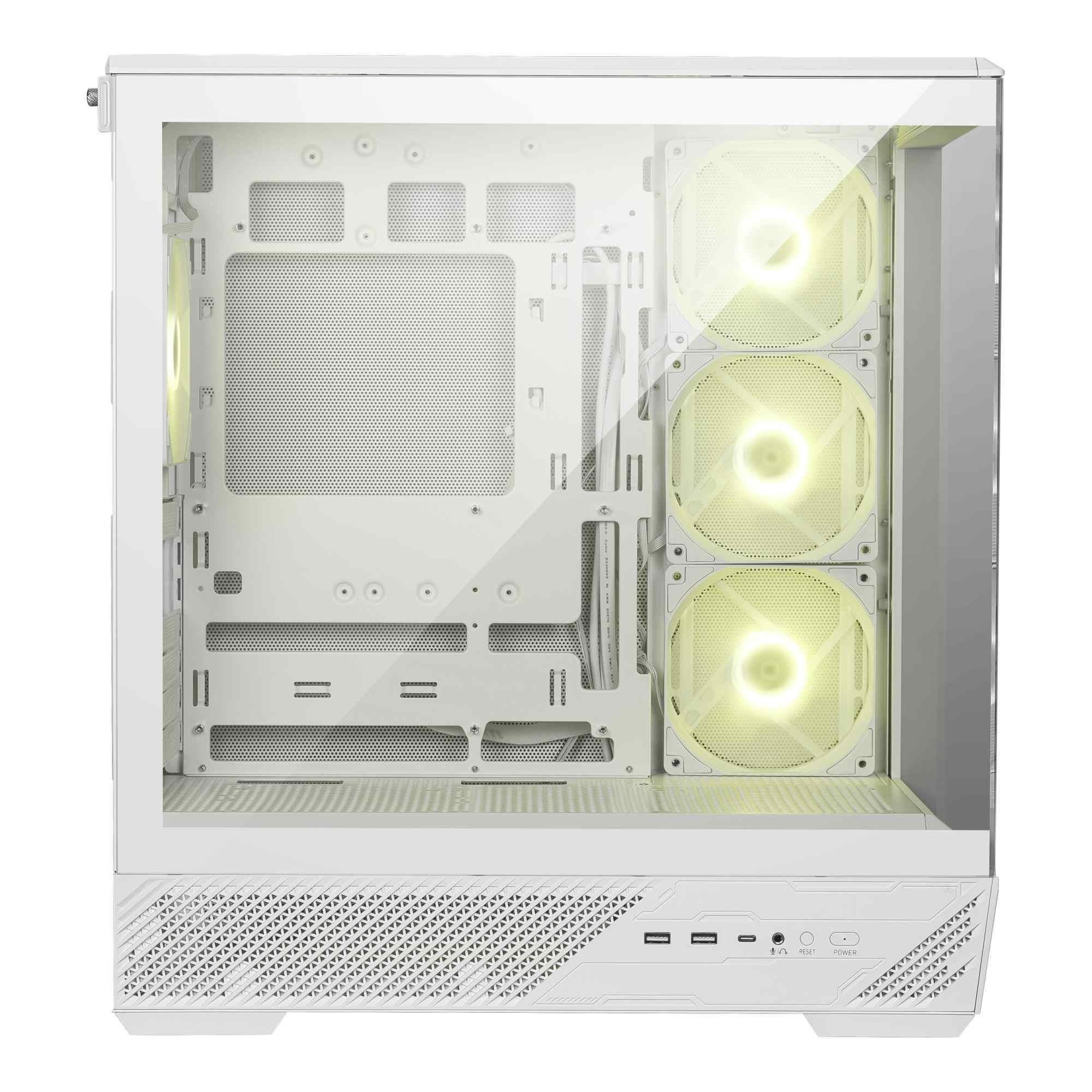 Komputer ADAX DRACO EXTREME WHITE LE WXIPR7900X R9-7900X/B850/DDR5-32GB/1TB/RTX5070Ti-16GB/Wi-Fi/BT/W11P — zdjęcie 5