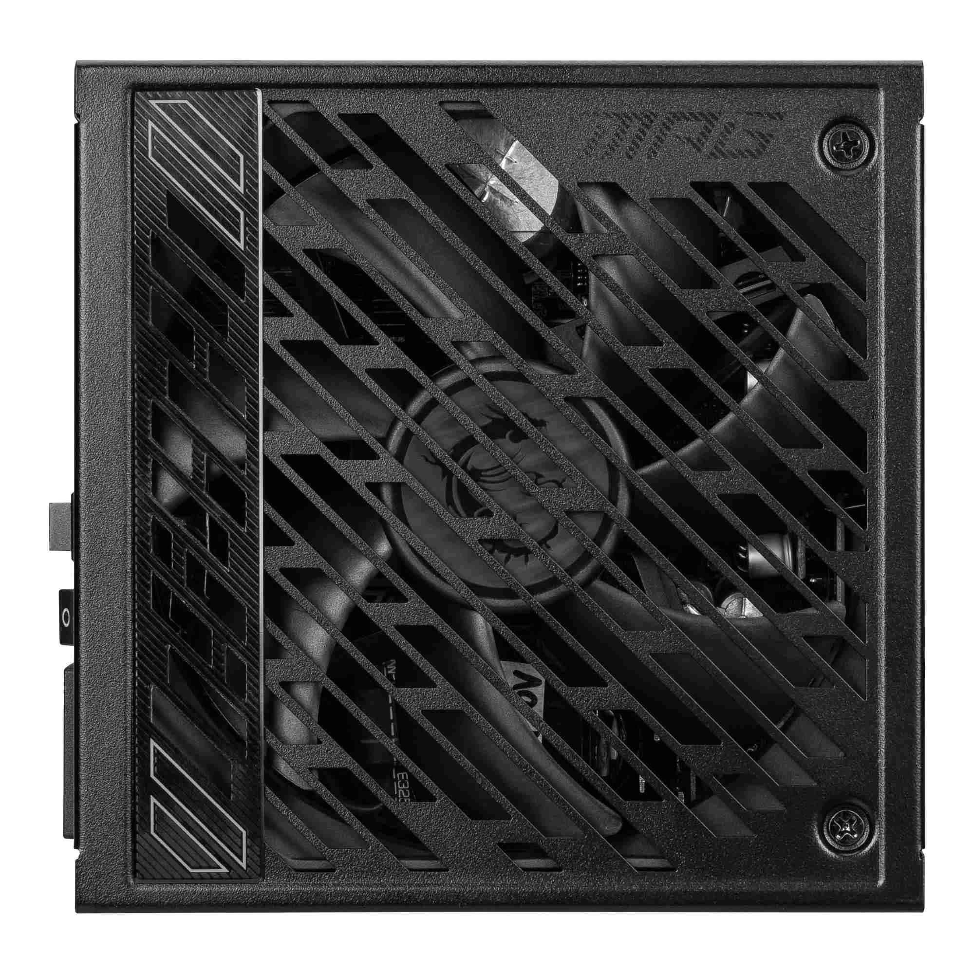 Zasilacz MSI MPG A1000GS PCIE5 1000W 135mm 80plus Gold aPFC — zdjęcie 2