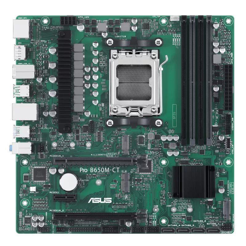 Płyta Asus Pro B650M-CT-CSM /AMD B650/DDR5/SATA3/M.2/PCIe4.0/AM5/mATX — zdjęcie 1